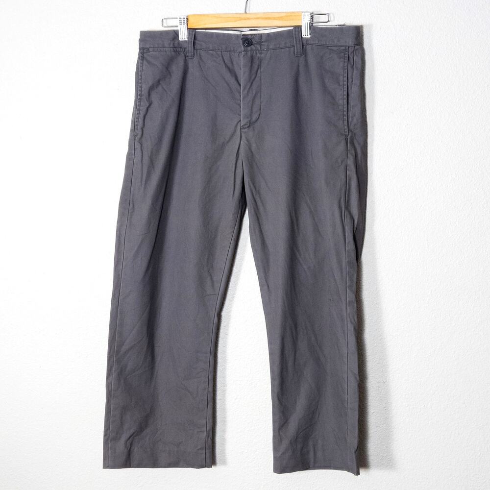 Dockers Gray Chino Pants 34x32 Tailored Workwear Business Casual